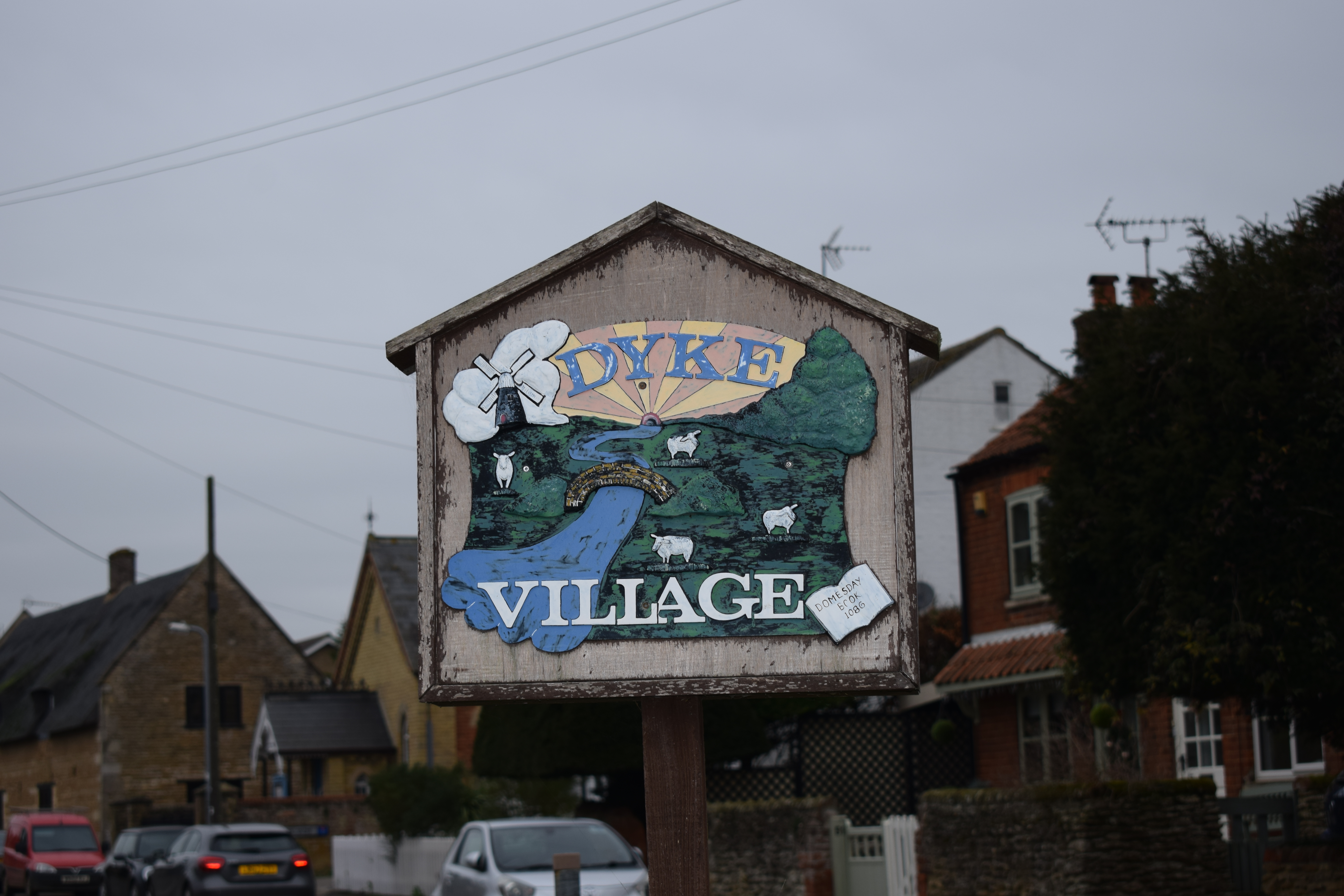 Dyke Village Sign