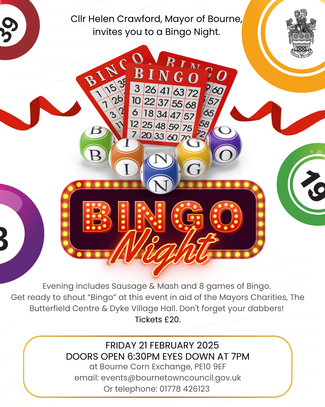 Mayors Charity Bingo Night